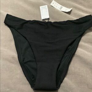 J. Crew Black Bikini Bottom